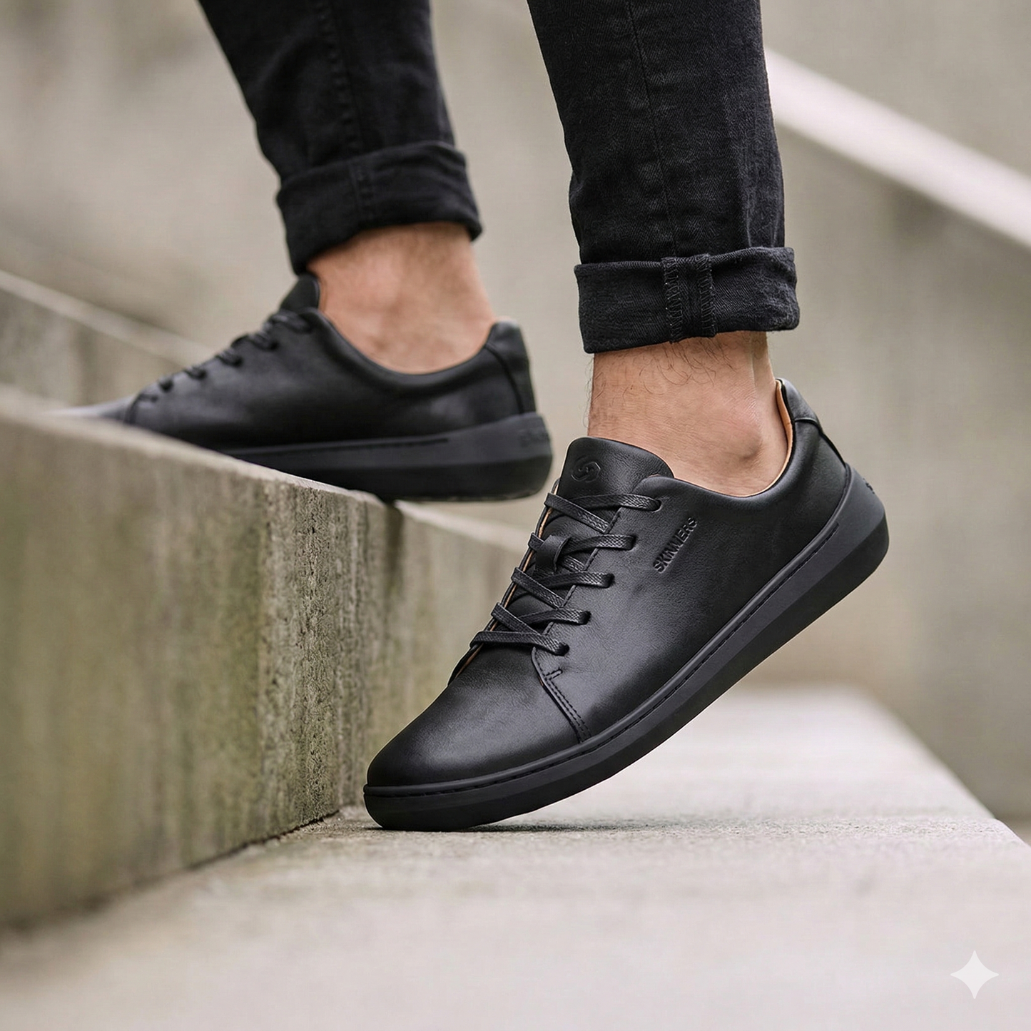 Walker Black/Black – zachráň topánku
