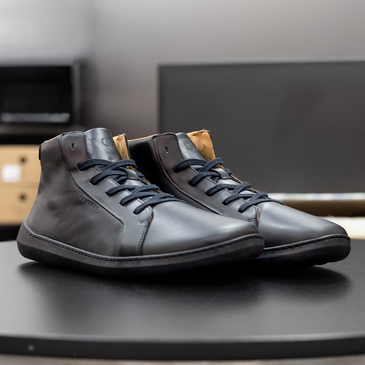 Moonwalker High Top Black (Black) – zachráň topánku