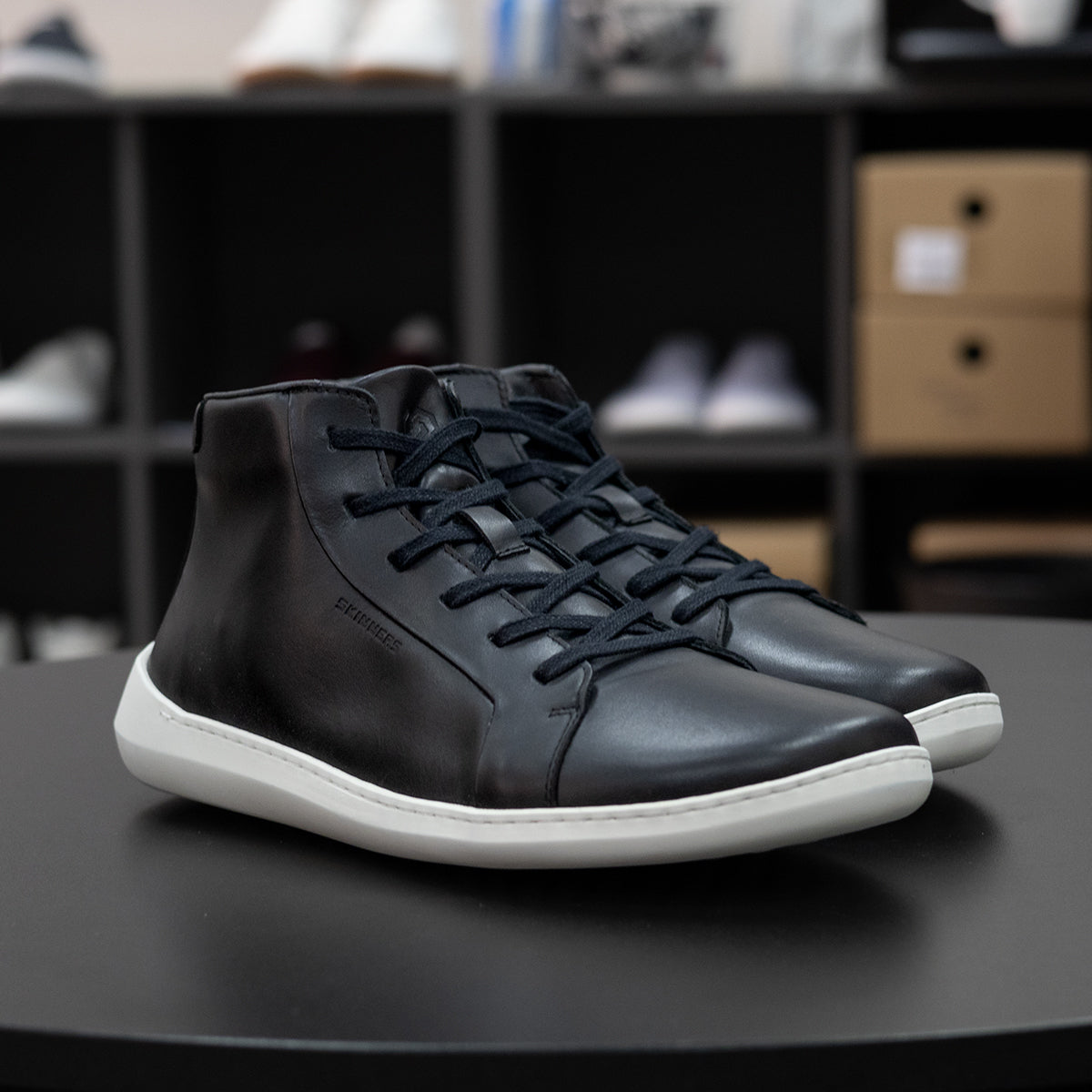 Moonwalker High Top Black – zachráň topánku