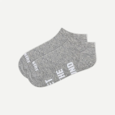 Socks Low Cut Grey (two pack)