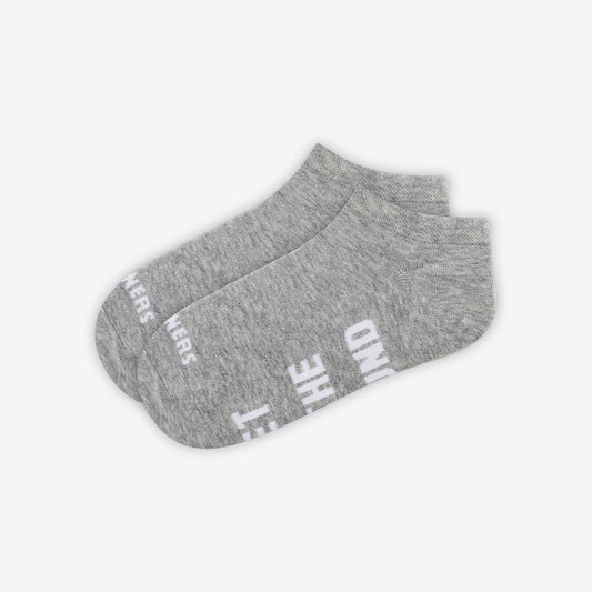 Socks Low Cut Grey (two pack)